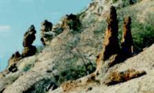 Fossil termite mounds of western USA